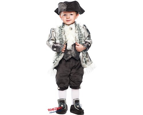Costume di carnevale CONTE DI MONTECRISTO NEONATO
